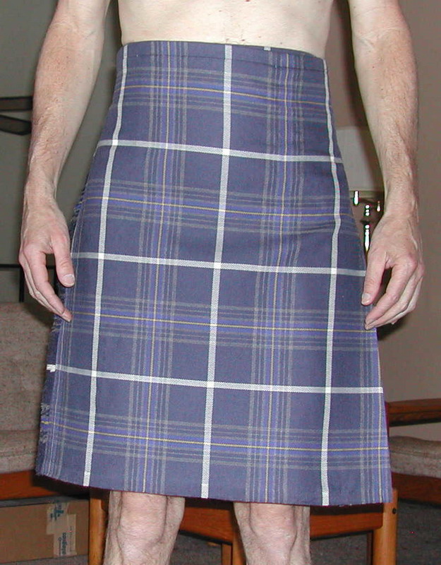 X Marks kilt front